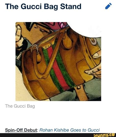 rohans gucci bag|Gucci bag mystery.